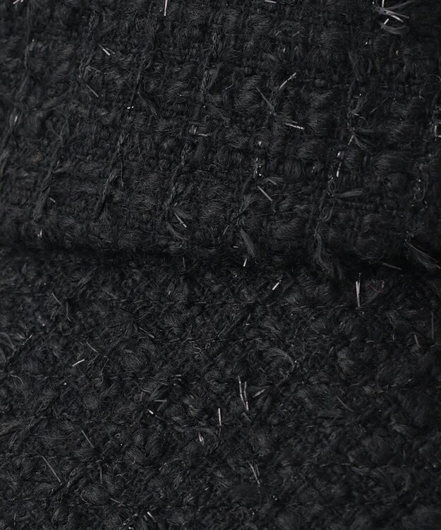 TOCCA 【UV90%以上カット・洗える・サイズ調整可】TWEED BUCKET HAT バケットハット ブラック系