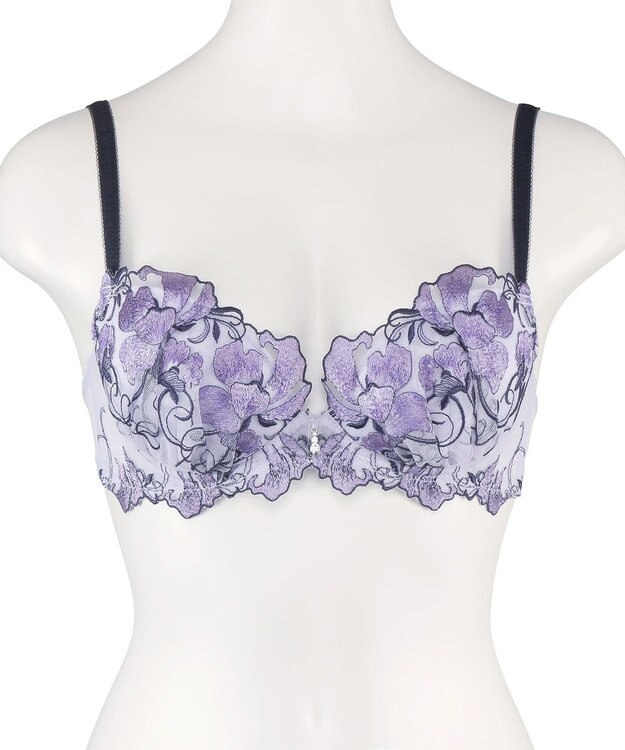 San-ai Resort（三愛水着楽園） 【SALE】【エレガントコレクション2403】単品ブラBCDカップ 【northerly】 パープル