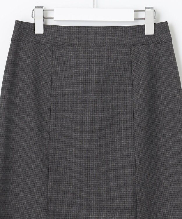 J.PRESS LADIES L BAHARIYE Houndstooth フレアー スカート グレー系3