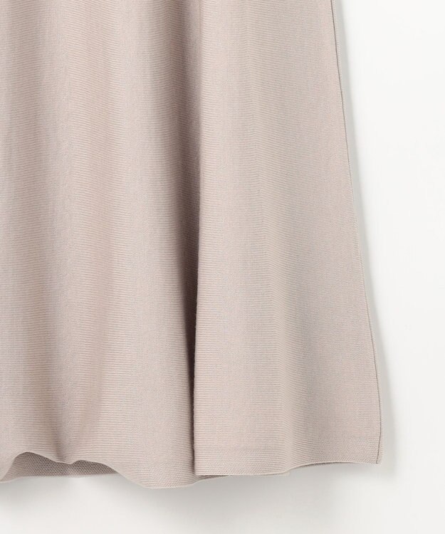 組曲 S 襟付きニットアップ ベージュ系