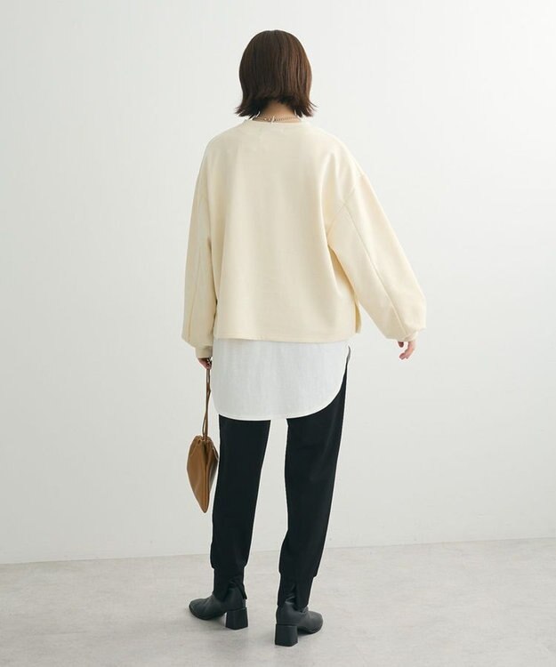 Green Parks ・ＳＵＧＡＲ　ＳＰＯＯＮ　スエードポンチプルオーバ Ivory