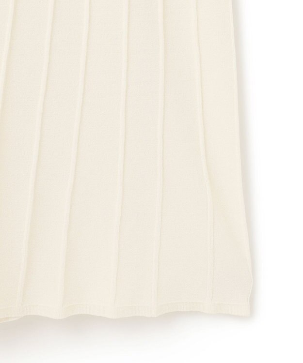 BEIGE， 【WEB限定】 MONSTERA / ニットスカート Ecru