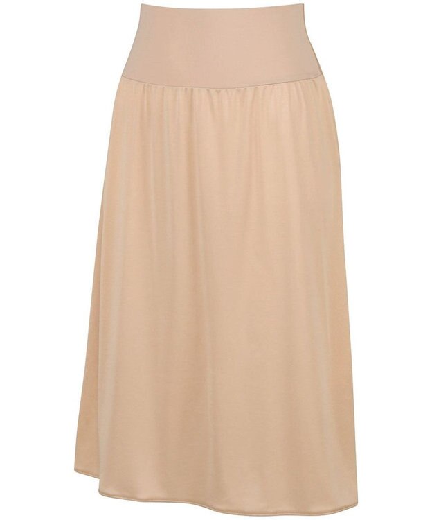 WACOAL ペチコート 【丈調節可能】 静電気が起こりにくい(身生地) HDA222 /ワコール カラシ