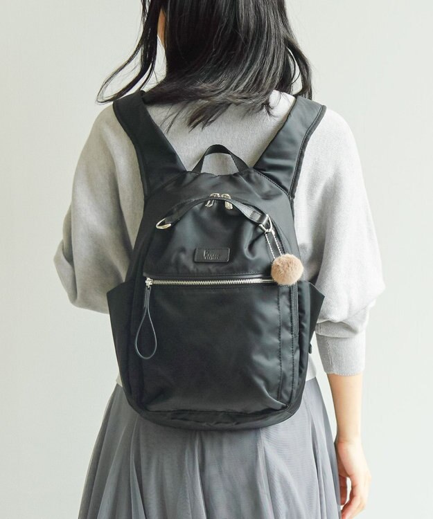 ACE BAGS & LUGGAGE kanana project PJ-15 ライトリーバッグ リュックサック M 17373 カナナプロジェクト 軽量 エキスパンド ブラック