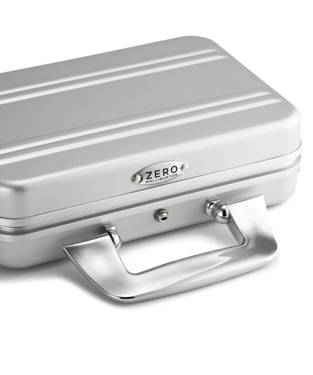ZERO HALLIBURTON 【アルミニウム製】 ミニショルダー アタッシュケース 94441 シルバー