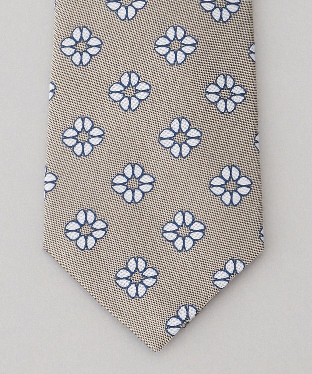 GOTAIRIKU 【日本製】ネクタイ_小紋柄 ベージュ系8