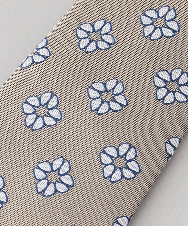 GOTAIRIKU 【日本製】ネクタイ_小紋柄 ベージュ系8