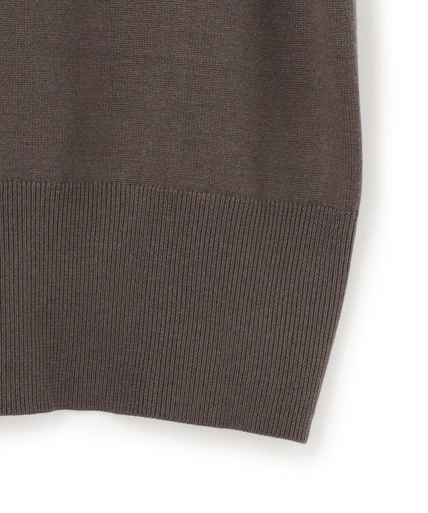 J.PRESS YORK STREET 【WOMEN】ボトルネックニット ワンピース ブラウン系