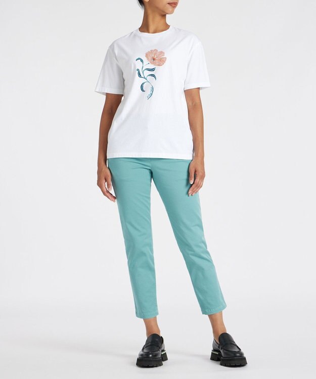 Paul Smith PS Poppies 半袖Tシャツ ホワイト