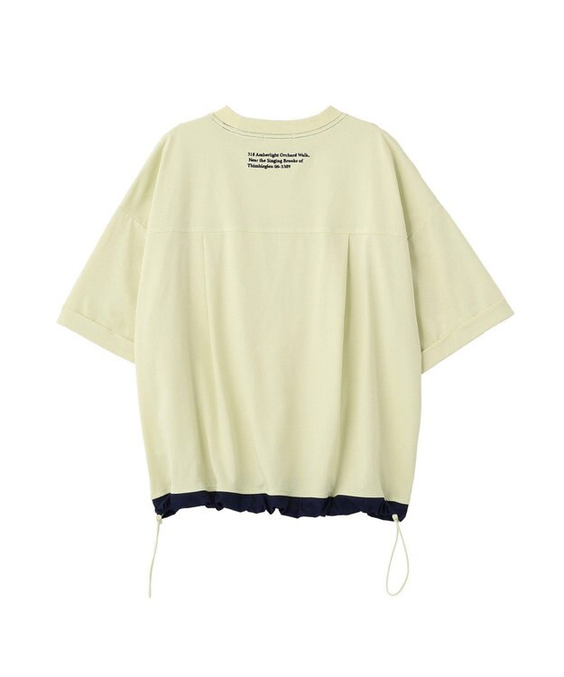 CRAFT STANDARD BOUTIQUE バイカラーヘムプルオーバー Light Green