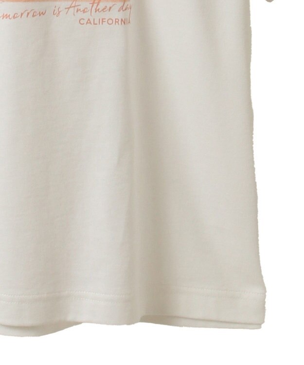 AMERICAN HOLIC フォトプリントＴシャツ Sax