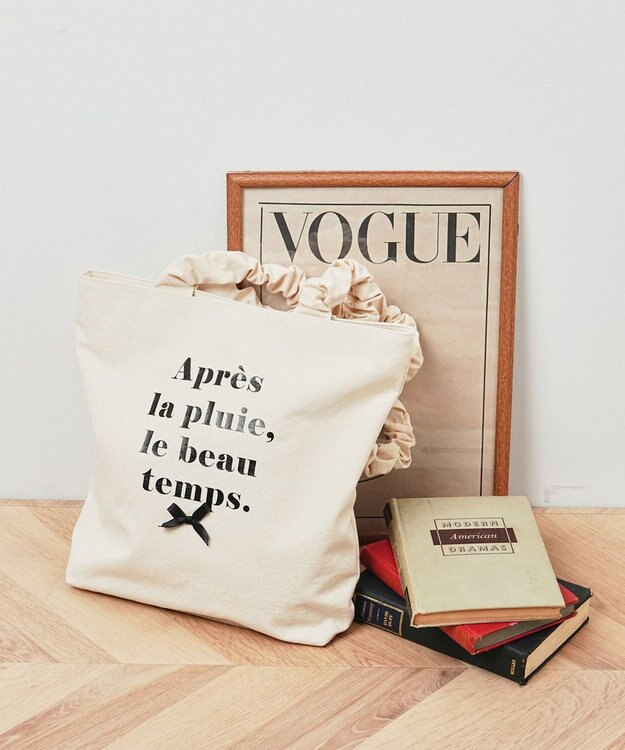 WEGO ギャザーハンドルトート 柄1