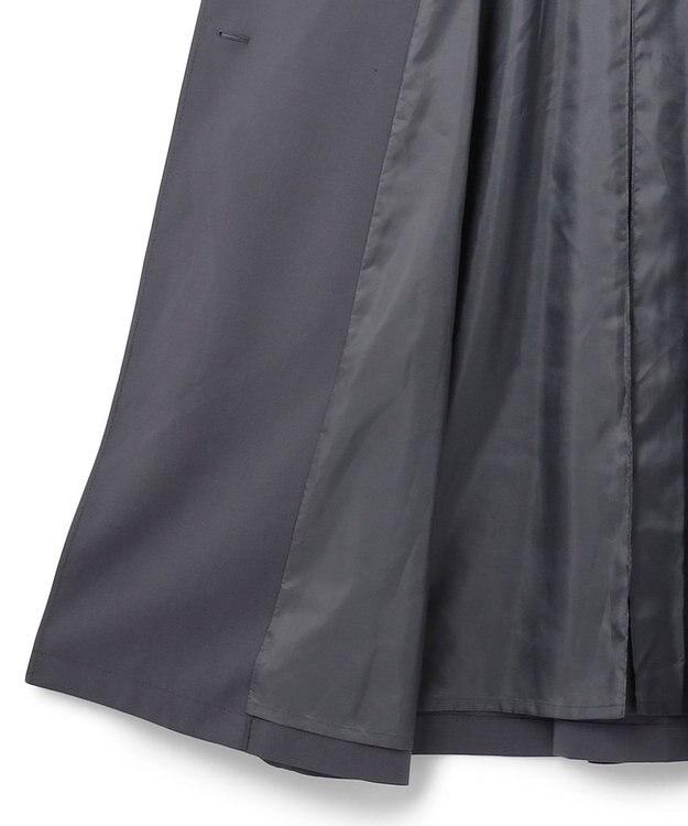 J.PRESS YORK STREET 【WOMEN】オーバーサイズトレンチコート グレー系