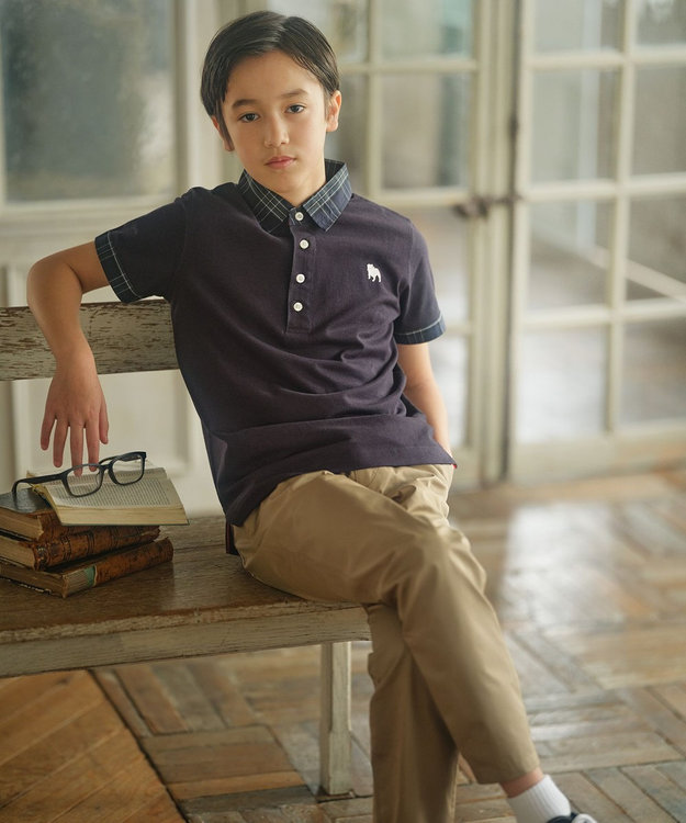 J.PRESS KIDS 【140-170㎝】ロング パンツ ベージュ系