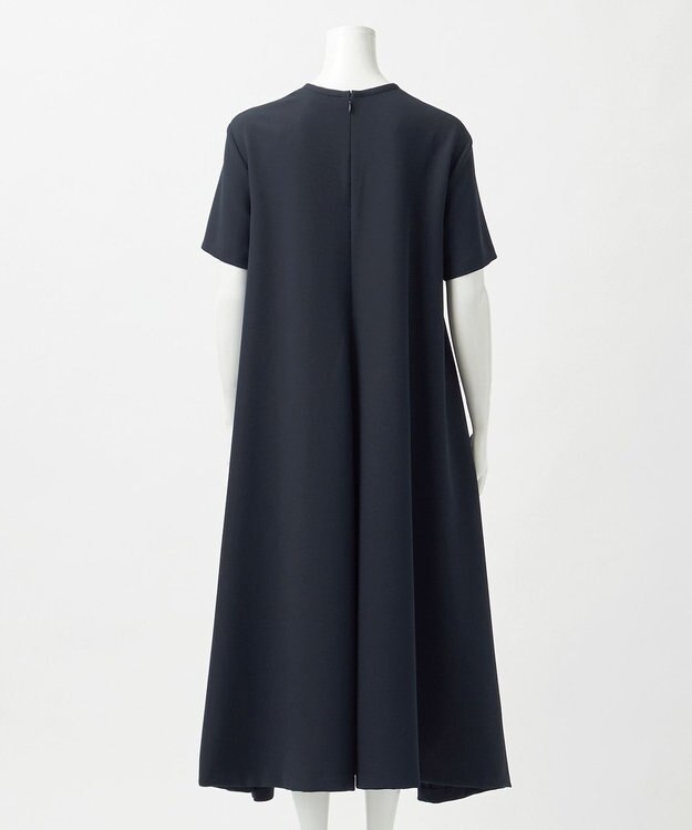 23区 S 【R(アール)】スキューバダブルクロス ワンピース ブラック系