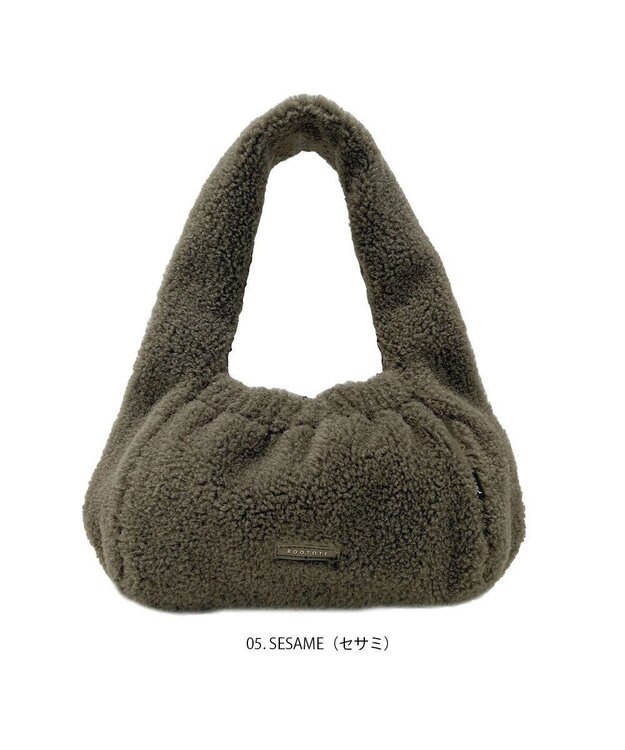 ROOTOTE 1342【ふわふわボア】SC.ベビールー.ダンプリング-A 05：セサミ