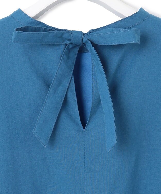 J.PRESS YORK STREET 【WOMEN】ドルマンワンピース ブルー系