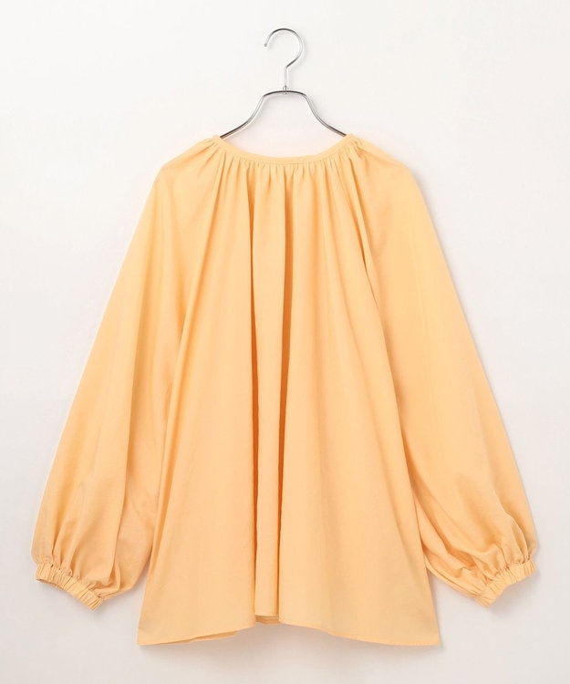 #Newans 2WAYシアーボレロブラウス イエロー