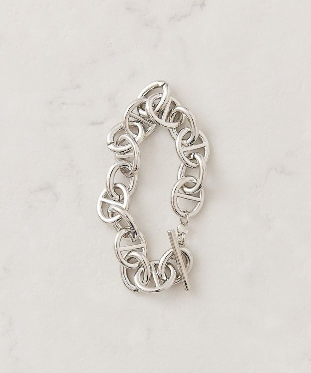 AMERICAN HOLIC アンカーチェーンMIXブレスレット Silver