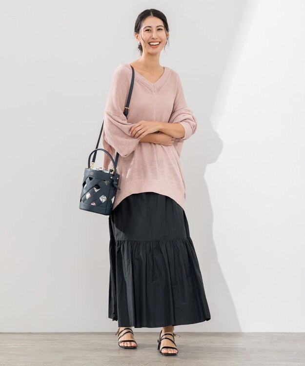 ONWARD Reuse Park 【自由区】ニット春夏 ピンク