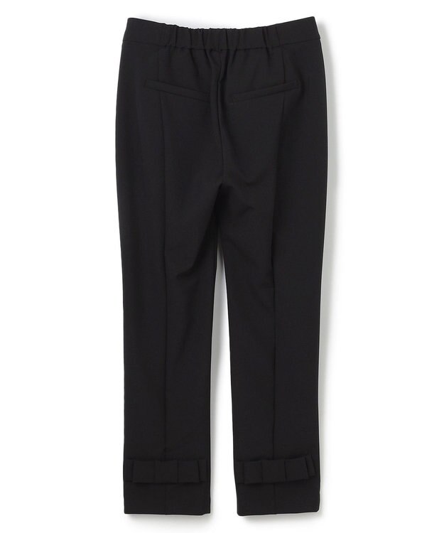 TOCCA 【洗える・消臭】BOUNCING RIBBON パンツ ブラック系