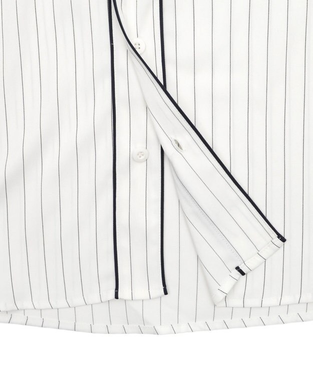 WEGO 【ユニセックス着用ITEM/MLサイズ展開】ベースボールシャツ（SS） ホワイト