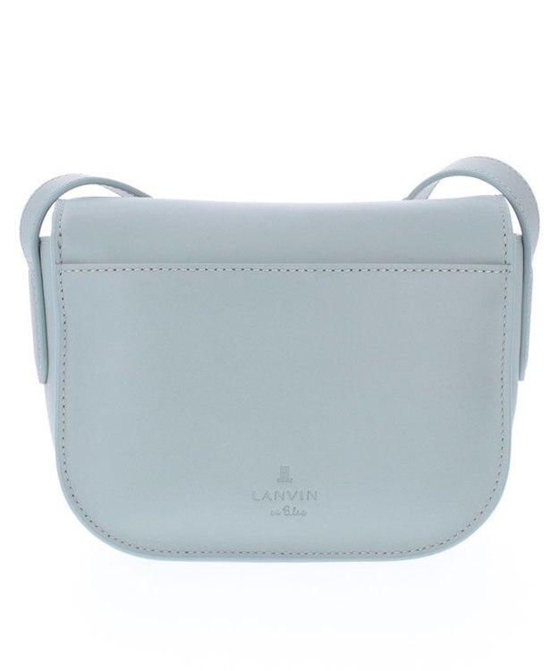 LANVIN en Bleu ヴィジュ ショルダーバッグ グレイッシュブルー
