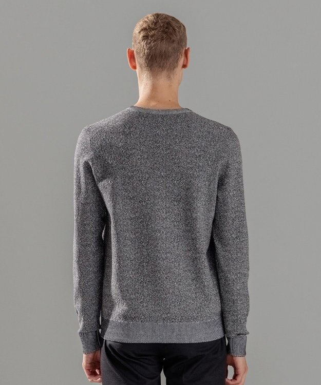 JOSEPH HOMME ライトアムンゼン　Vネック ライトグレー系