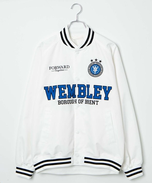 WEGO ワッペンスタジャン ホワイト