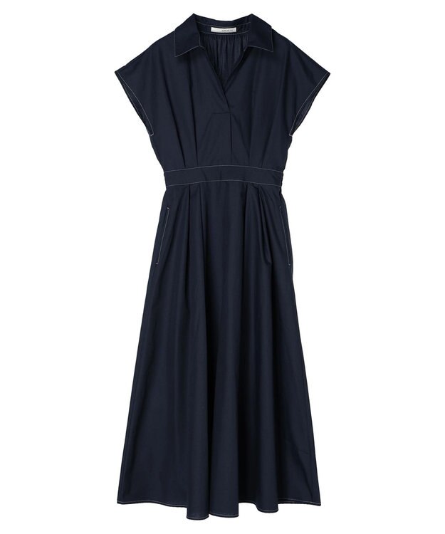 Green Parks ・ＥＬＥＮＣＡＲＥ　ＤＵＥ　スキッパーワンピース Navy