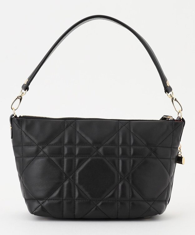 LA BAGAGERIE シープキルティング　2WAYショルダー ブラック