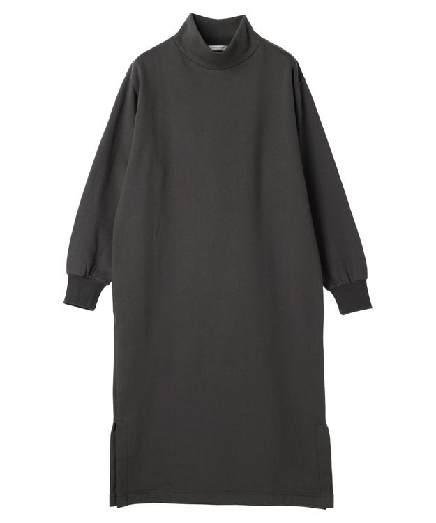 Green Parks Ｂｒｕｓｈｅｄ　裏起毛ワンピース Gray