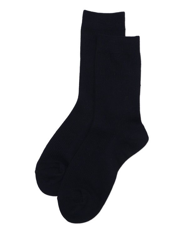 WEGO 【SCHOOLITEM】スクールクルーソックス ネイビー