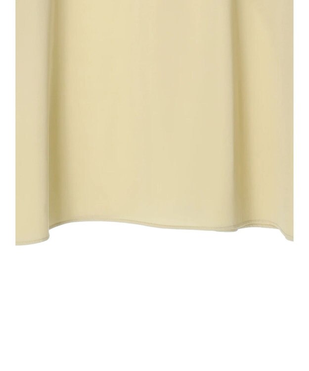 earth music&ecology シャーリングネックブラウス Yellow