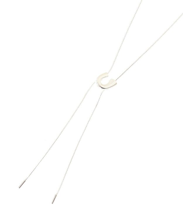 Green Parks ｅｖｅｒｙｗａｌｋ．Ｕ字スライドタイネックレス Silver