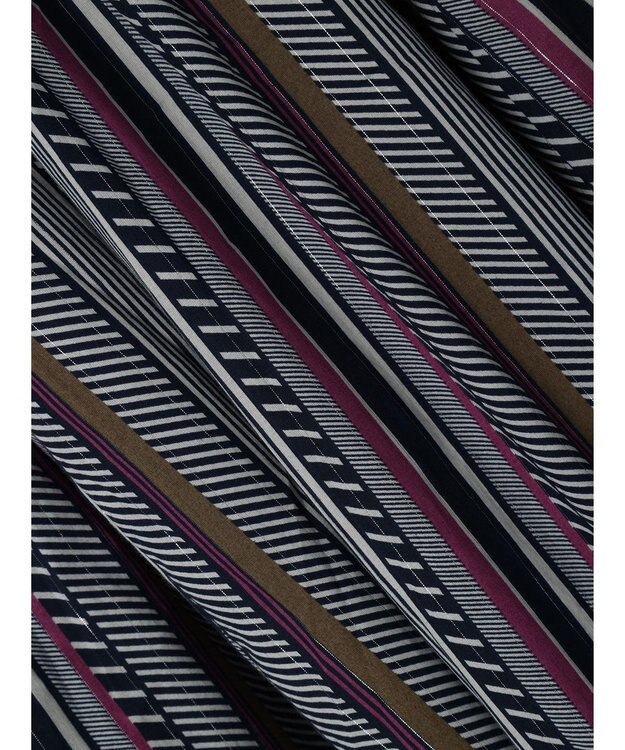 Green Parks ・ＥＬＥＮＣＡＲＥ　ＤＵＥ　マルチストライプスカート Pink