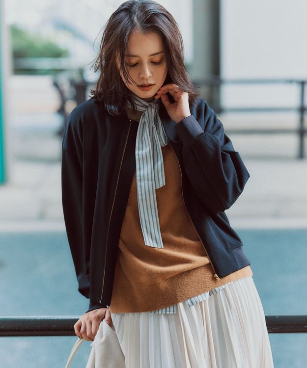 UNFILO 【レビュー平均4.7★】BEAUTY MOVE ヘビロテ ブルゾン ブラック