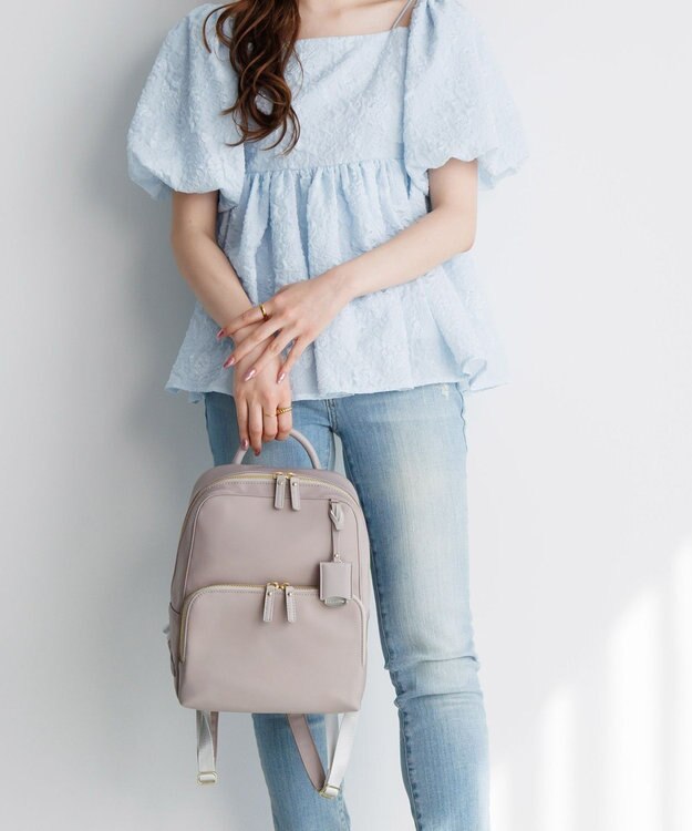 ACE BAGS & LUGGAGE Jewelna Rose フレイヤ・リュック エアリィ ミドル 16263 ジュエルナローズ モーヴグレー