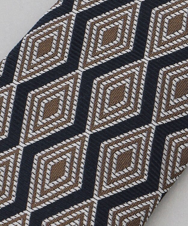 GOTAIRIKU GOTAIRIKU別注【日本製】シルク ネクタイ_ダイヤ柄 ネイビー系8