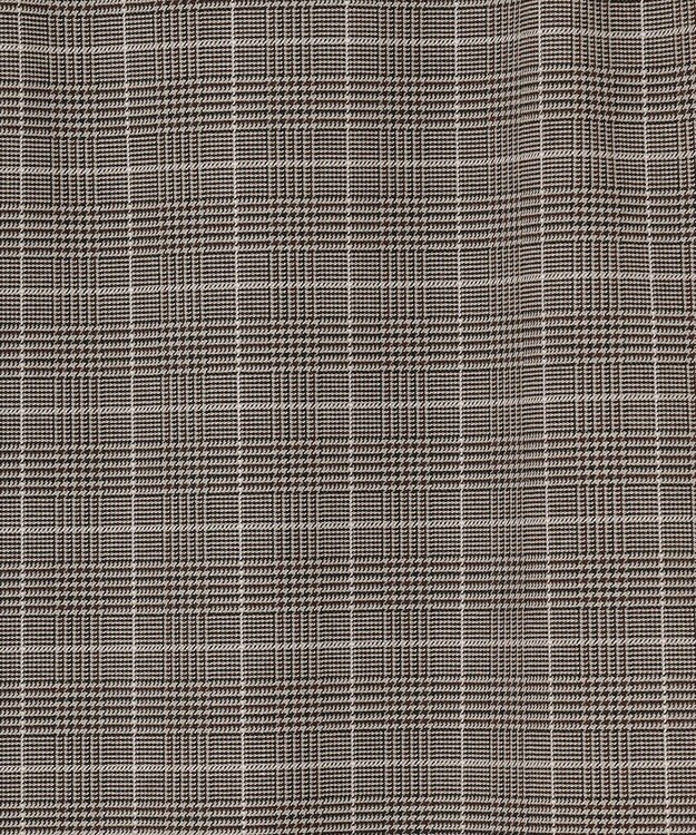 組曲 L 2WAYウォームストレッチ チェックスカート ベージュ系3