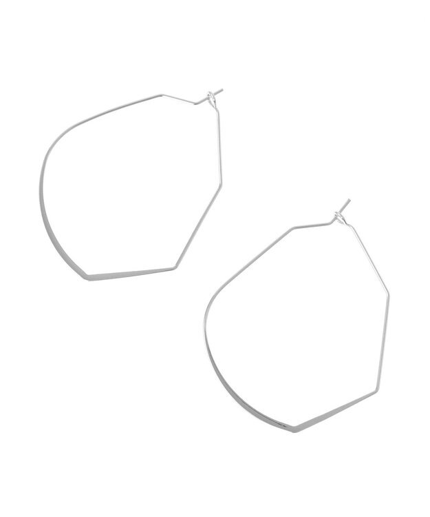 AMERICAN HOLIC ビックフープピアス Silver