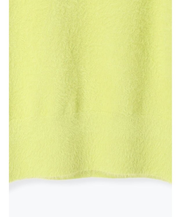 Te chichi 【宮本茉由着用】ハイネックフェザーニット イエロー