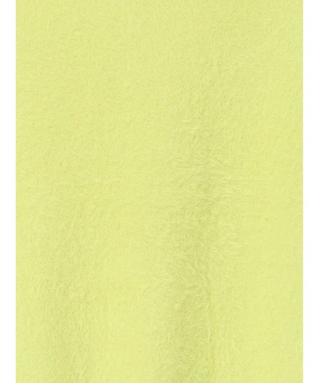 Te chichi 【宮本茉由着用】ハイネックフェザーニット イエロー