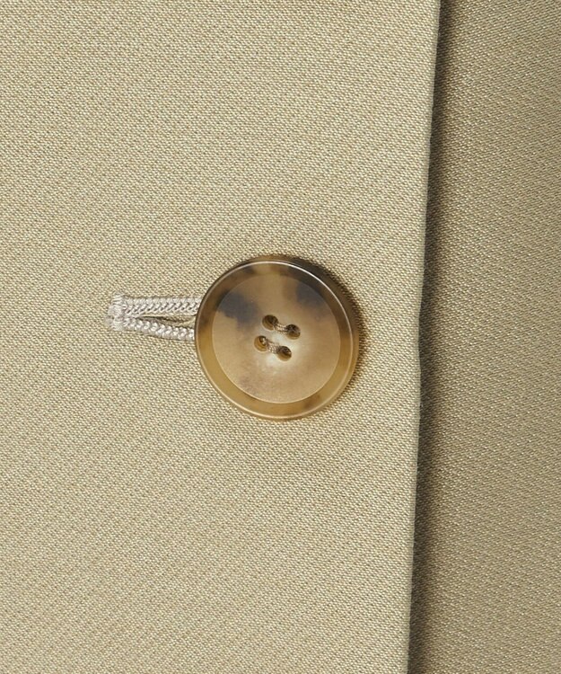 23区 【GOLD LABEL】ウールダブルクロス フロントボタン ワイドパンツ モスグリーン