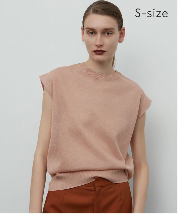 BEIGE， 【S-size】AUBER / ニットトップス Nude