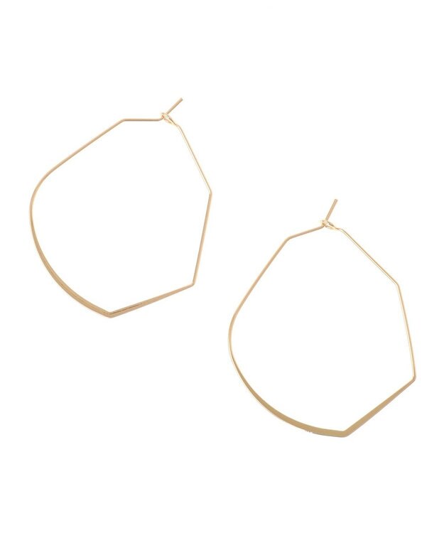 AMERICAN HOLIC ビックフープピアス Gold