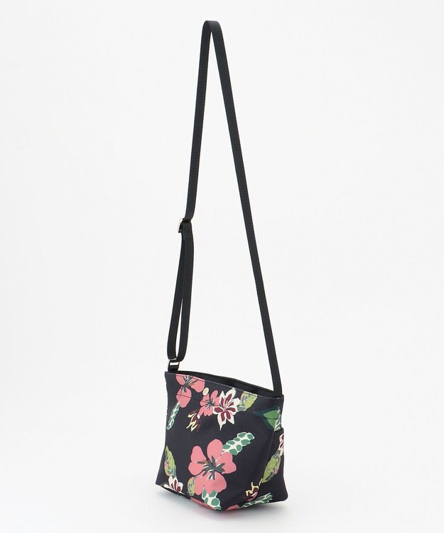 TOCCA LOVE MY COLOR CROSSBODY BAG バッグ ブラック（花柄）系5