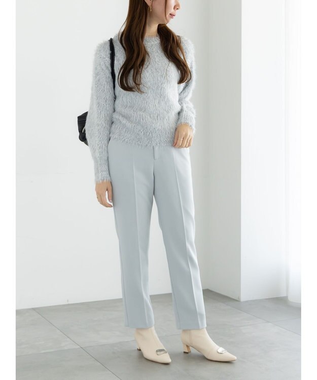 Te chichi ダブルクロスペンシルパンツ《2025winter catalog item》 ミント