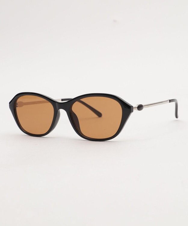 WEGO カラーレンズフォックスアイウェア ブラウン