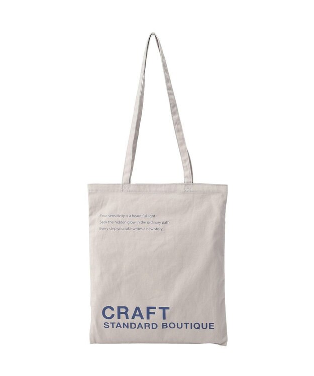 CRAFT STANDARD BOUTIQUE クラフトロゴトートバック Gray